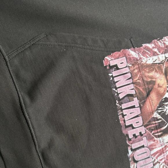 Lil Uzi Vert Concert Pink Tape Tour Graphic Hoodie Men Rap Hip Punk Rock XL - Picture 3 of 8